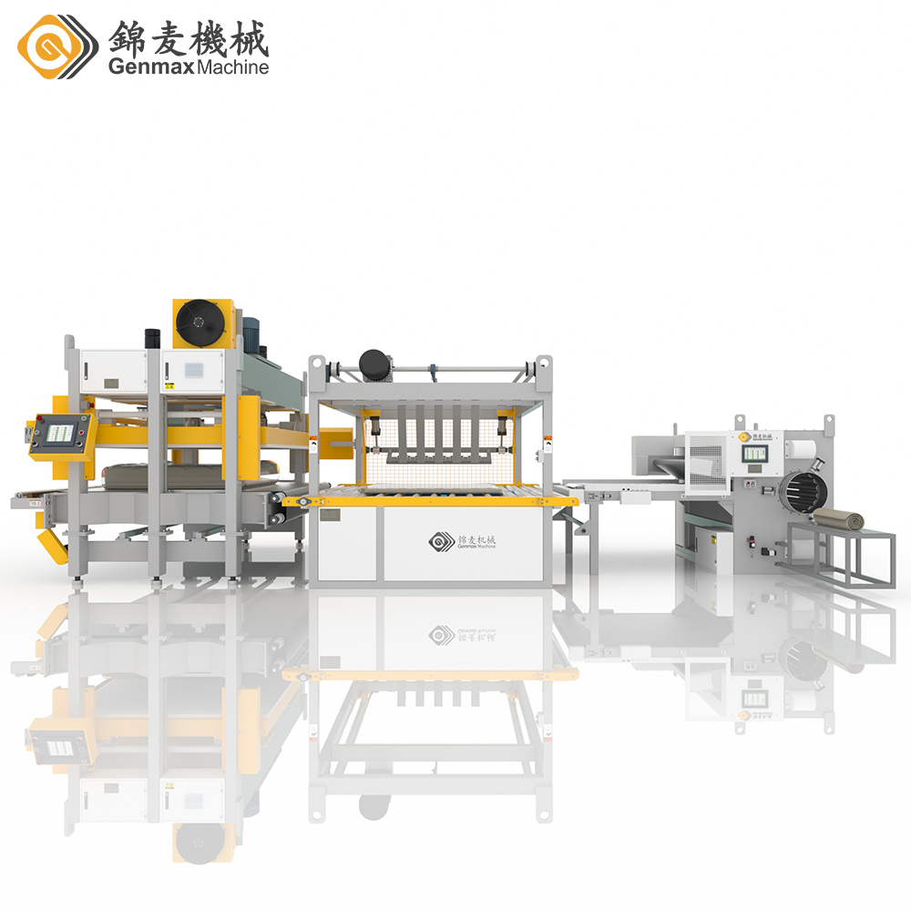 MFP-500 Automatic Mattress Compress- Folding - Roll Packing Packing Line 